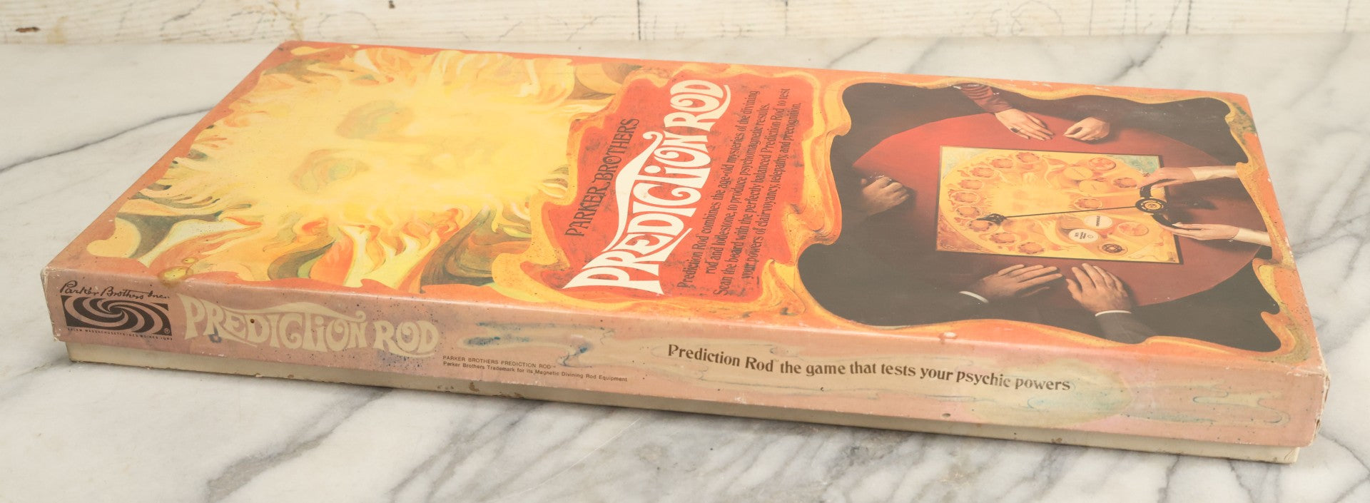Lot 005 - Vintage Parker Brothers Prediction Rod Divining Rod Occult Game, Copyright Reuben Klamer And Associates, 1970, Note Missing Pieces, Incomplete