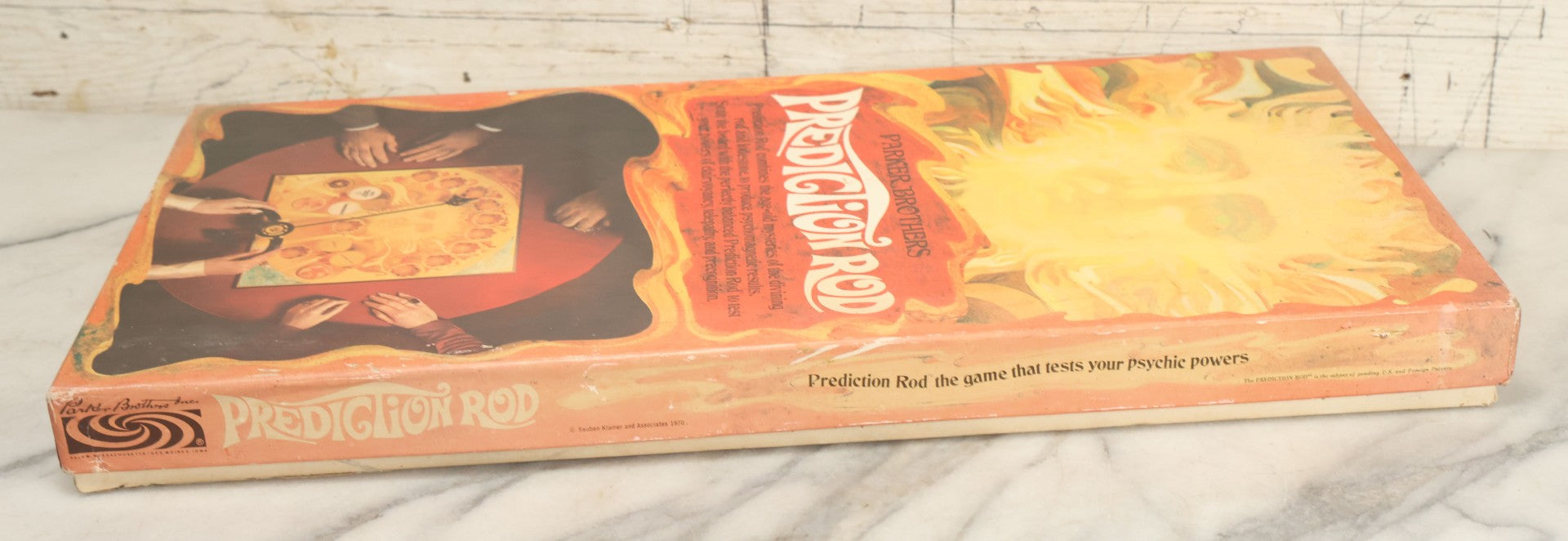 Lot 005 - Vintage Parker Brothers Prediction Rod Divining Rod Occult Game, Copyright Reuben Klamer And Associates, 1970, Note Missing Pieces, Incomplete