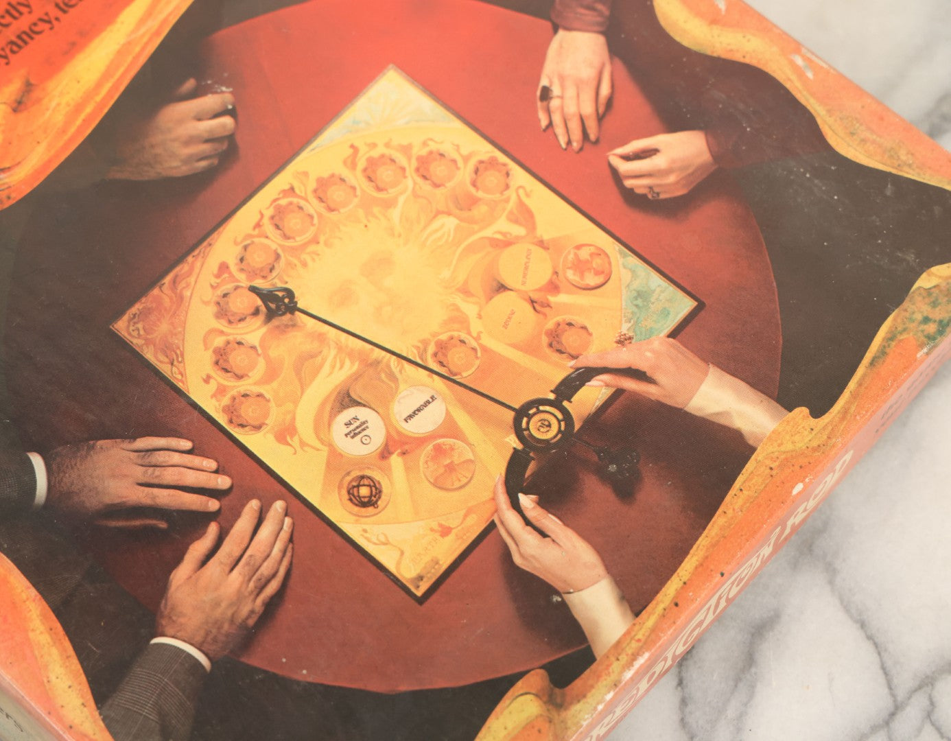 Lot 005 - Vintage Parker Brothers Prediction Rod Divining Rod Occult Game, Copyright Reuben Klamer And Associates, 1970, Note Missing Pieces, Incomplete