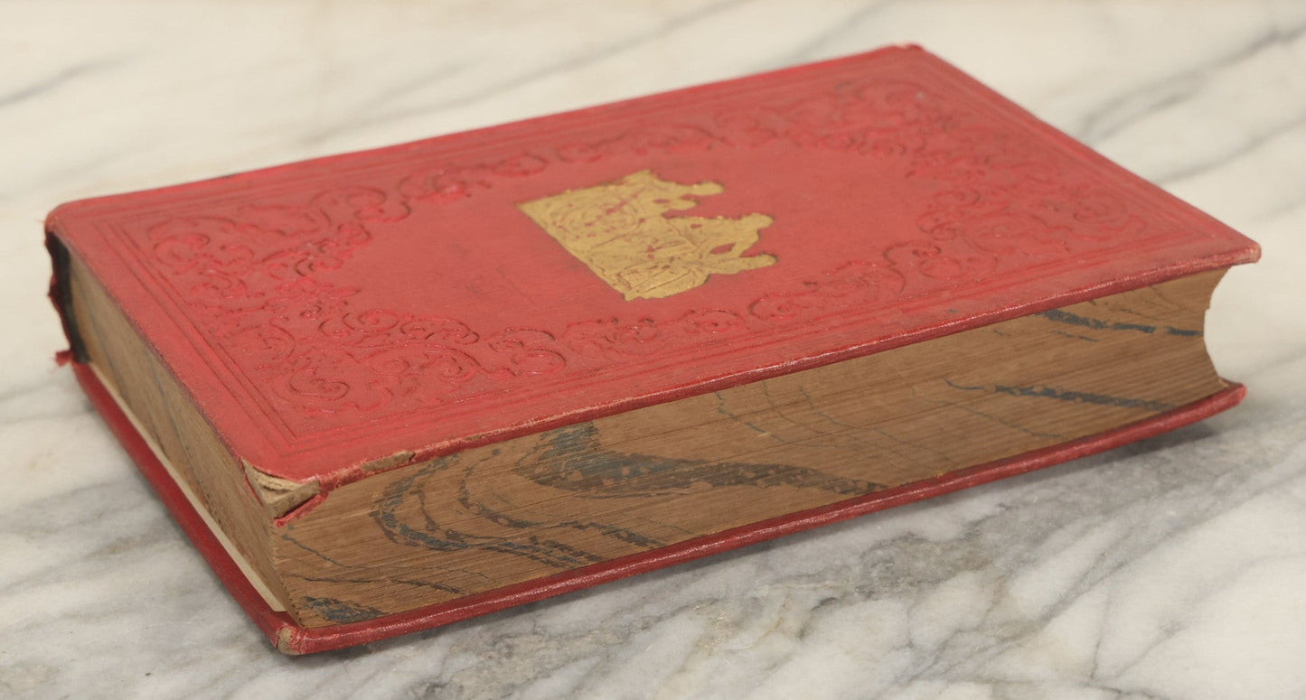 Lot 131 - "Jewels For The Household; Or Selections Of Thought And Anecdote For Family Reading" Antique Book By Tryon Edwards, D.D., Case, Tiffany, & Co., Publishers, Hartford, 1857, Illustrated