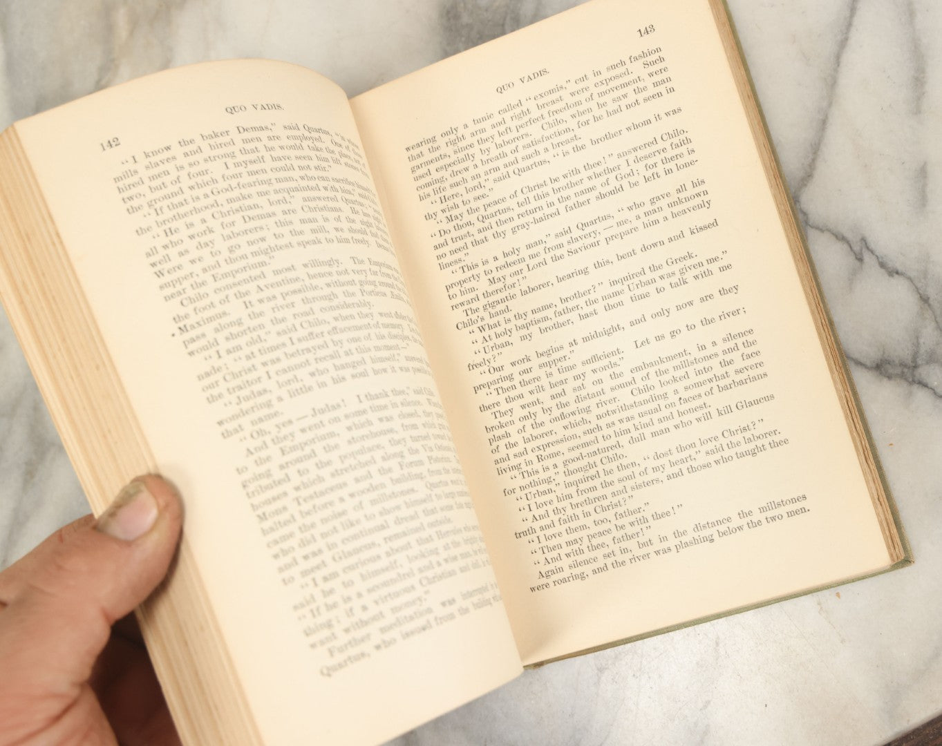 Lot 134 - "Quo Vadis: A Narrative Of The Time Of Nero" Antique Book By Henryk Sienkiewicz, Popular Edition, Translated From The Polish By Jeremiah Curtin, Little, Brown, And Company, Publishers, Boston, 1897, Illustrated