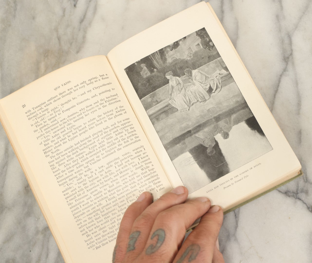 Lot 134 - "Quo Vadis: A Narrative Of The Time Of Nero" Antique Book By Henryk Sienkiewicz, Popular Edition, Translated From The Polish By Jeremiah Curtin, Little, Brown, And Company, Publishers, Boston, 1897, Illustrated