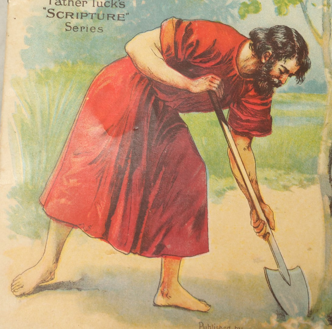 Lot 139 - Grouping Of Six Antique Children's Books Including "Mon Histoire De France," "The Overall Boys," "The Vineyard," "Nursery Rhymes," And Others, Fair To Poor Condition 