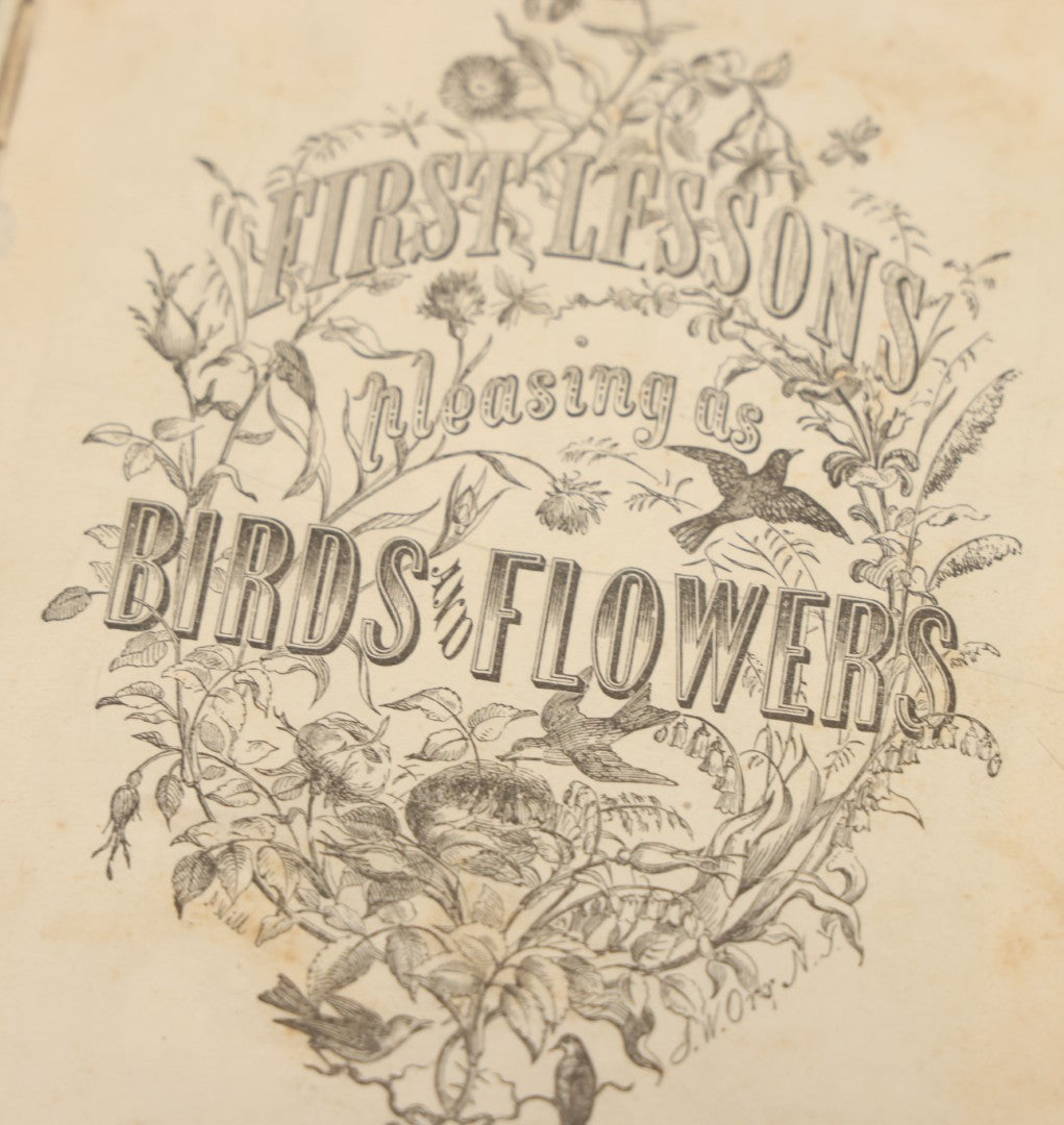 Lot 139 - Grouping Of Six Antique Children's Books Including "Mon Histoire De France," "The Overall Boys," "The Vineyard," "Nursery Rhymes," And Others, Fair To Poor Condition 