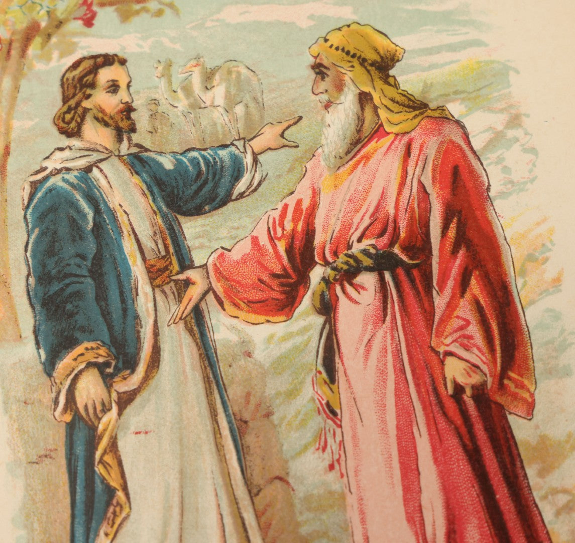 Lot 139 - Grouping Of Six Antique Children's Books Including "Mon Histoire De France," "The Overall Boys," "The Vineyard," "Nursery Rhymes," And Others, Fair To Poor Condition 