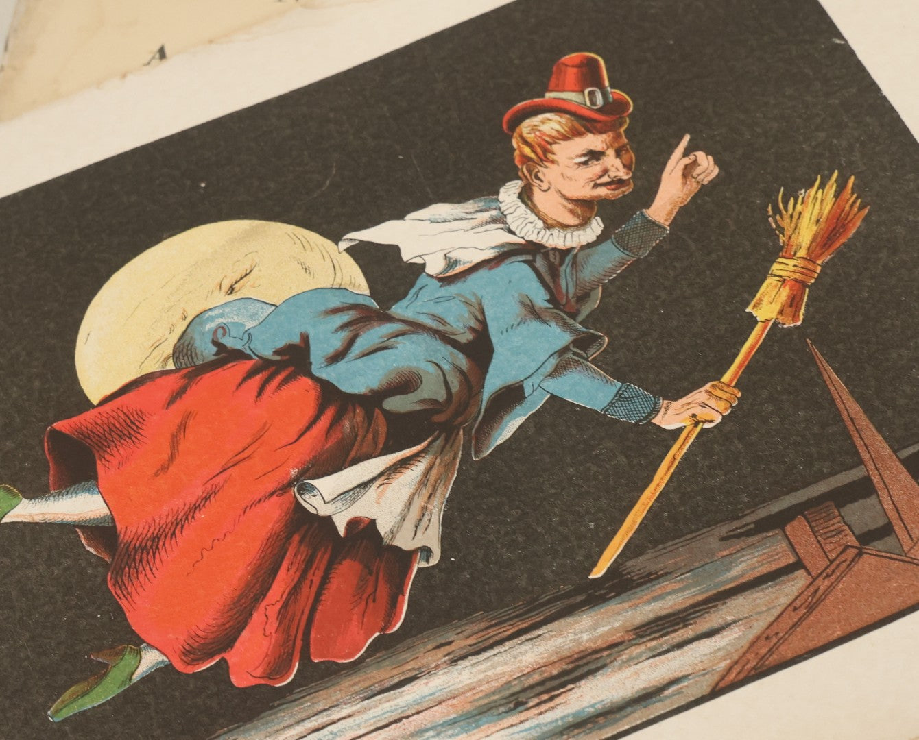 Lot 139 - Grouping Of Six Antique Children's Books Including "Mon Histoire De France," "The Overall Boys," "The Vineyard," "Nursery Rhymes," And Others, Fair To Poor Condition 