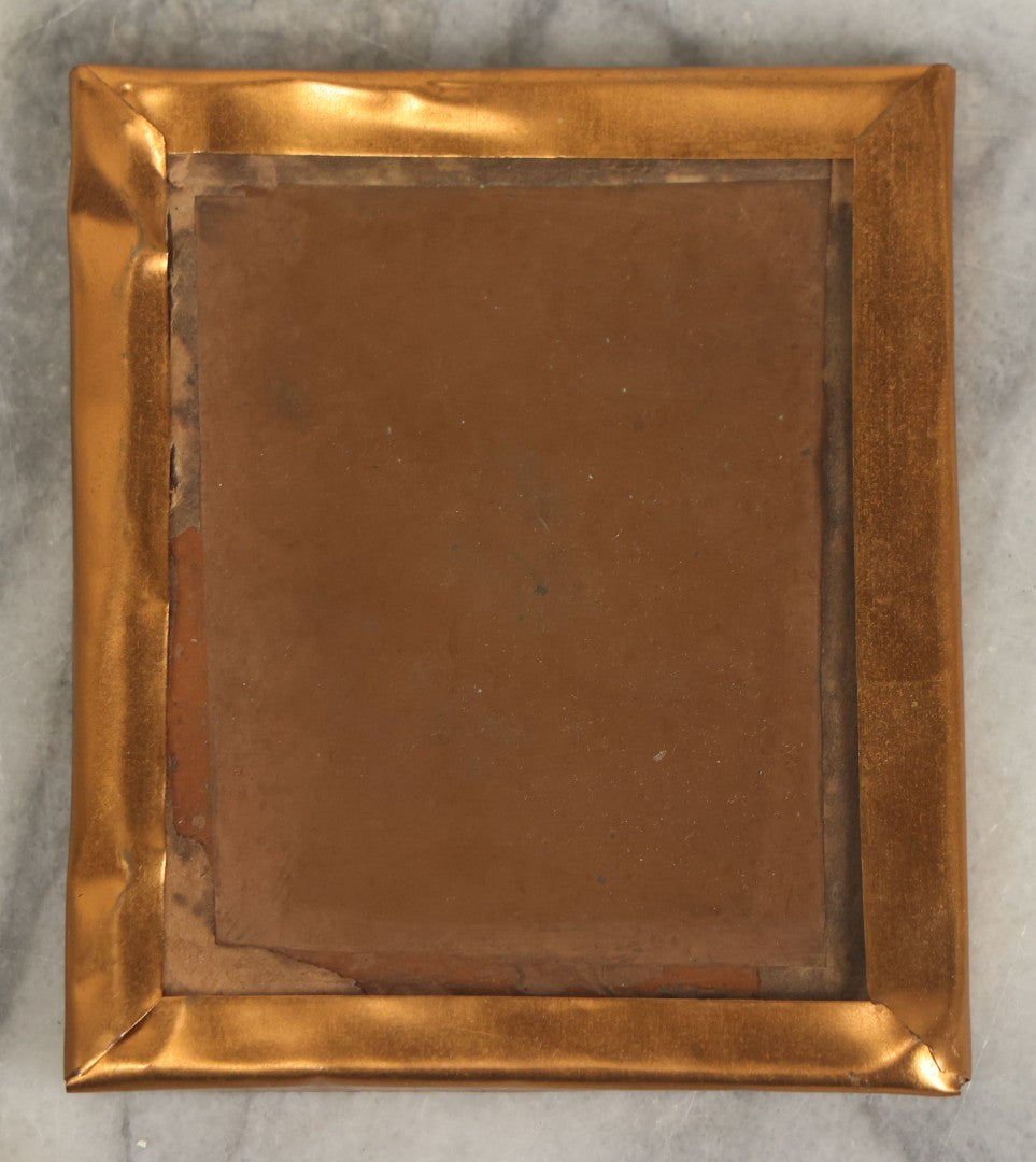 Lot 013 - Antique 1/6th Plate Daguerreotype Photograph Of A Young Girl In A White Dress Holding Her Hand To Her Chest, In Thermoplastic Case Manufactured By Hoolmes, Booth, & Haydens' Daguerreotype, Photographic, And Ambrotype Goods