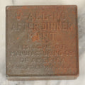 Lot 027 - Antique V-All-No After Dinner Mint Embossed Tin, Manufacturing Co. Of America, Philadelphia, U.S.A.