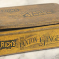 Lot 029 - Antique Rich's Crystallized Canton Ginger Tin, Manufactured By E.C. Rich, Inc., New York
