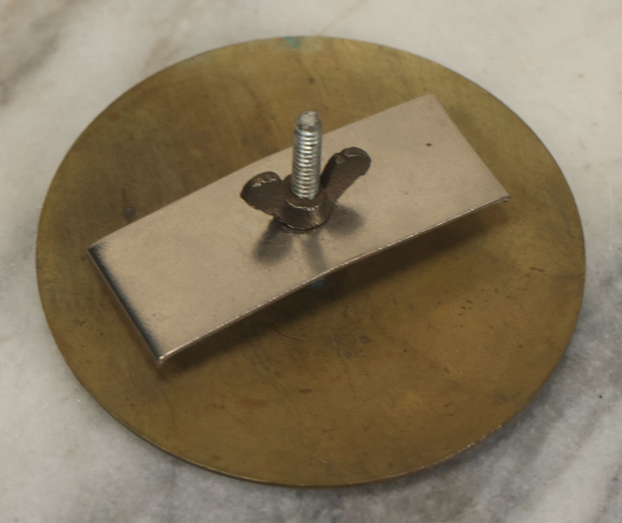 Lot 037 - Vintage Lions Club International Metal And Enamel License Plate Auto Car Badge