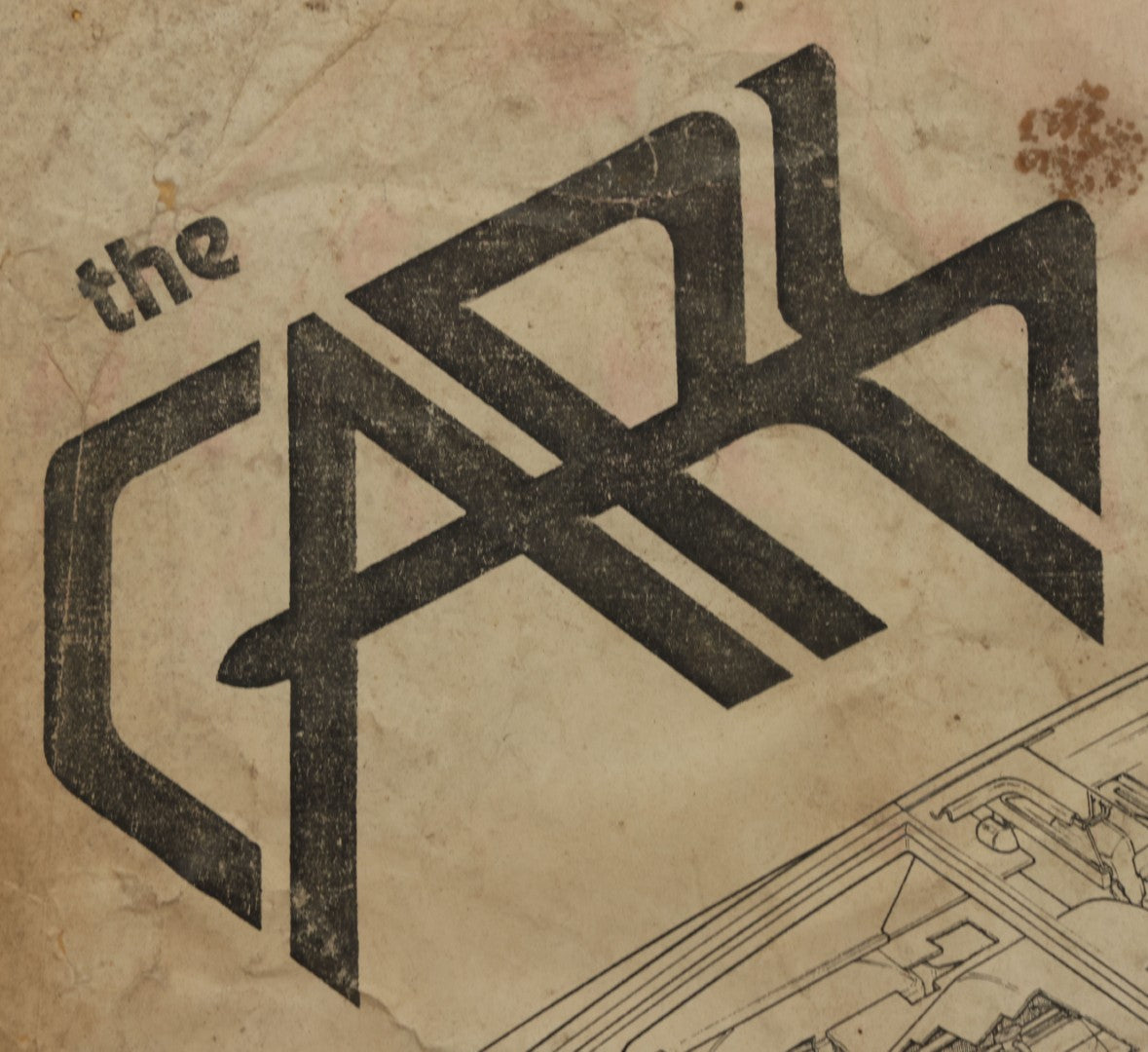 Lot 042 - Vintage Concert Flyer Poster, The Cars With Mink Deville At The Rat (The Rathskeller), 528 Commonwealth Avenue, Kenmore Square, Boston, Thursday, May 19 - Sunday, May 22, 1977, Boston Rock & Roll, Framed