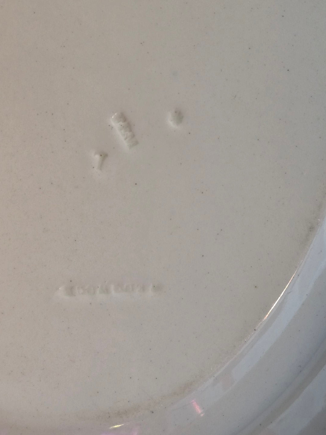 Lot 064 - Vintage Wedgwood Neoclassical Revival Transferware Platter With Griffin Motif, Greco-Roman Architectural Elements, Urns, Circa 1932, 17-1/4" x 13-1/2"