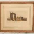 Lot 081 - Antique Religious Print, Titled "The Omnipresent" With Inscription "O God, Our Help In Ages Past," Copyright House Of Art, New York, Charles Hauff, Ltd., London, In Frame, Overall Dimensions 13" x 11"