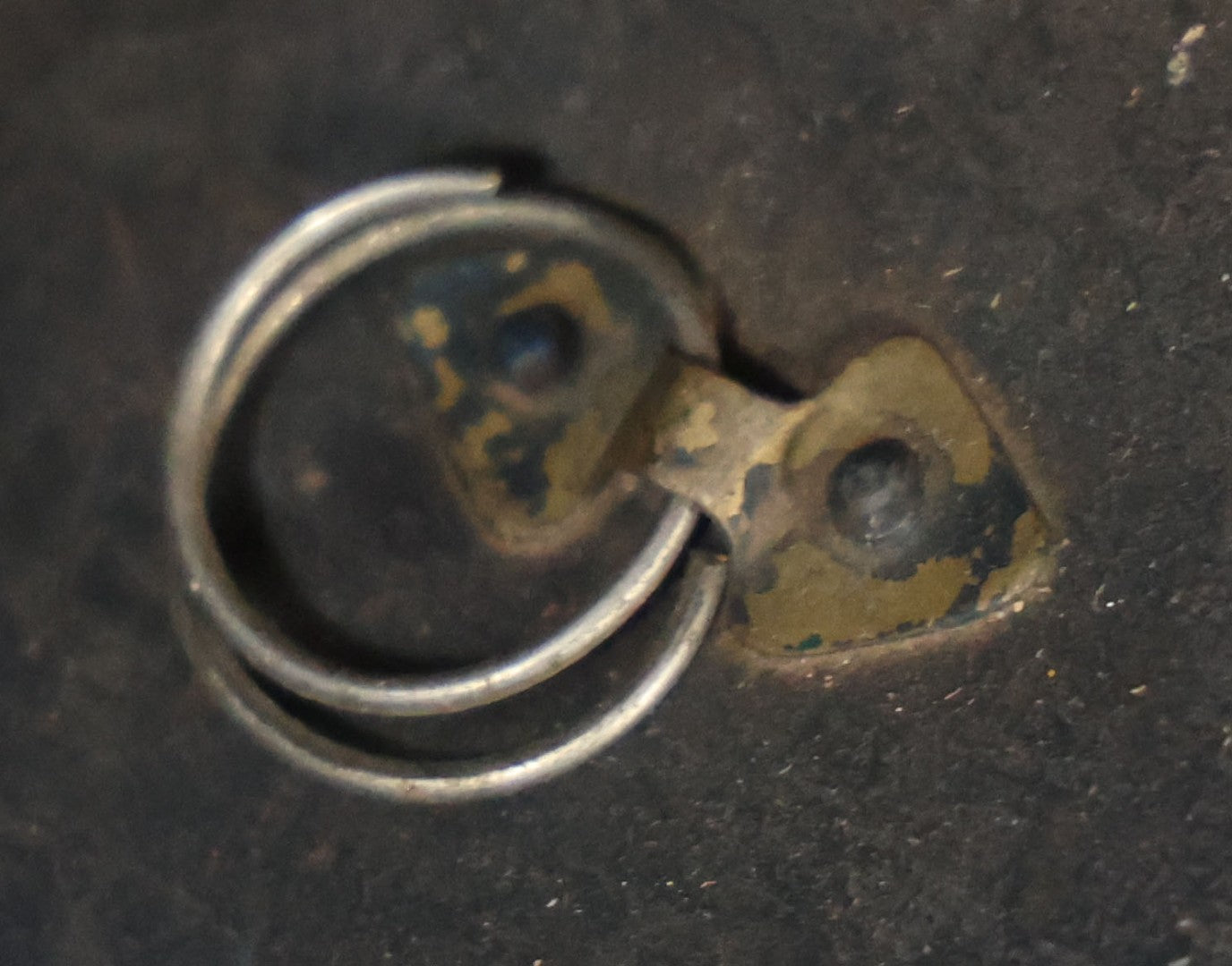 Antique Tin Phonograph Victrola Edison Horn, With Blue And Yellow Design, Manufactured By Babson Bros, Chicago, Circa 1910