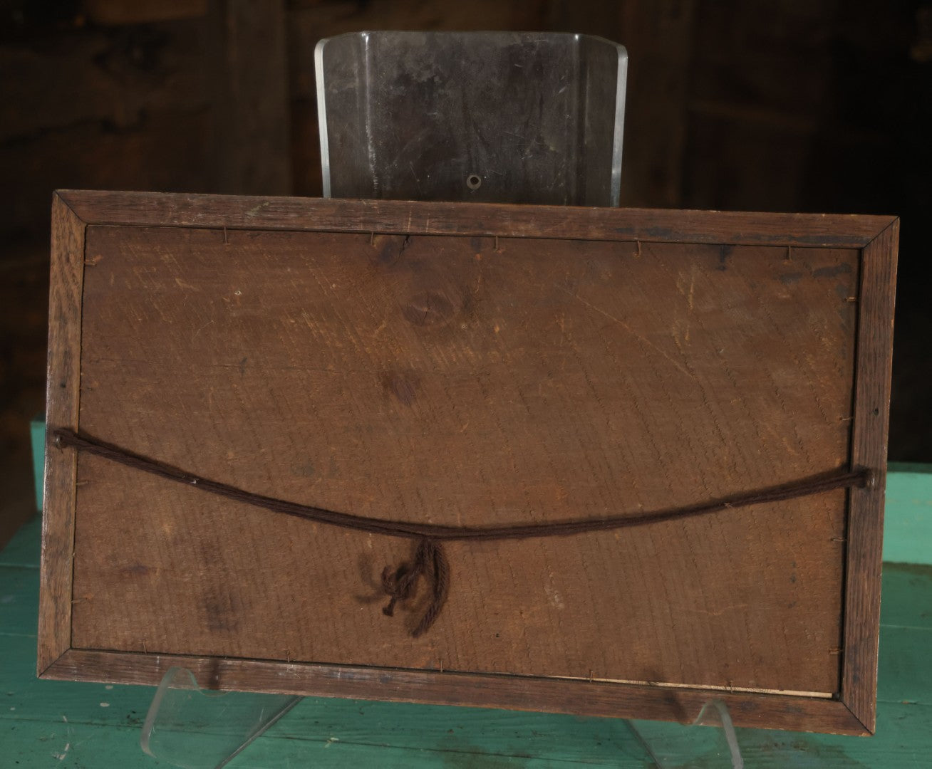 Antique Hand Drawn Calligraphy Art, "Friendship," With Birds Motif. 19-1/4" x 11-1/2"