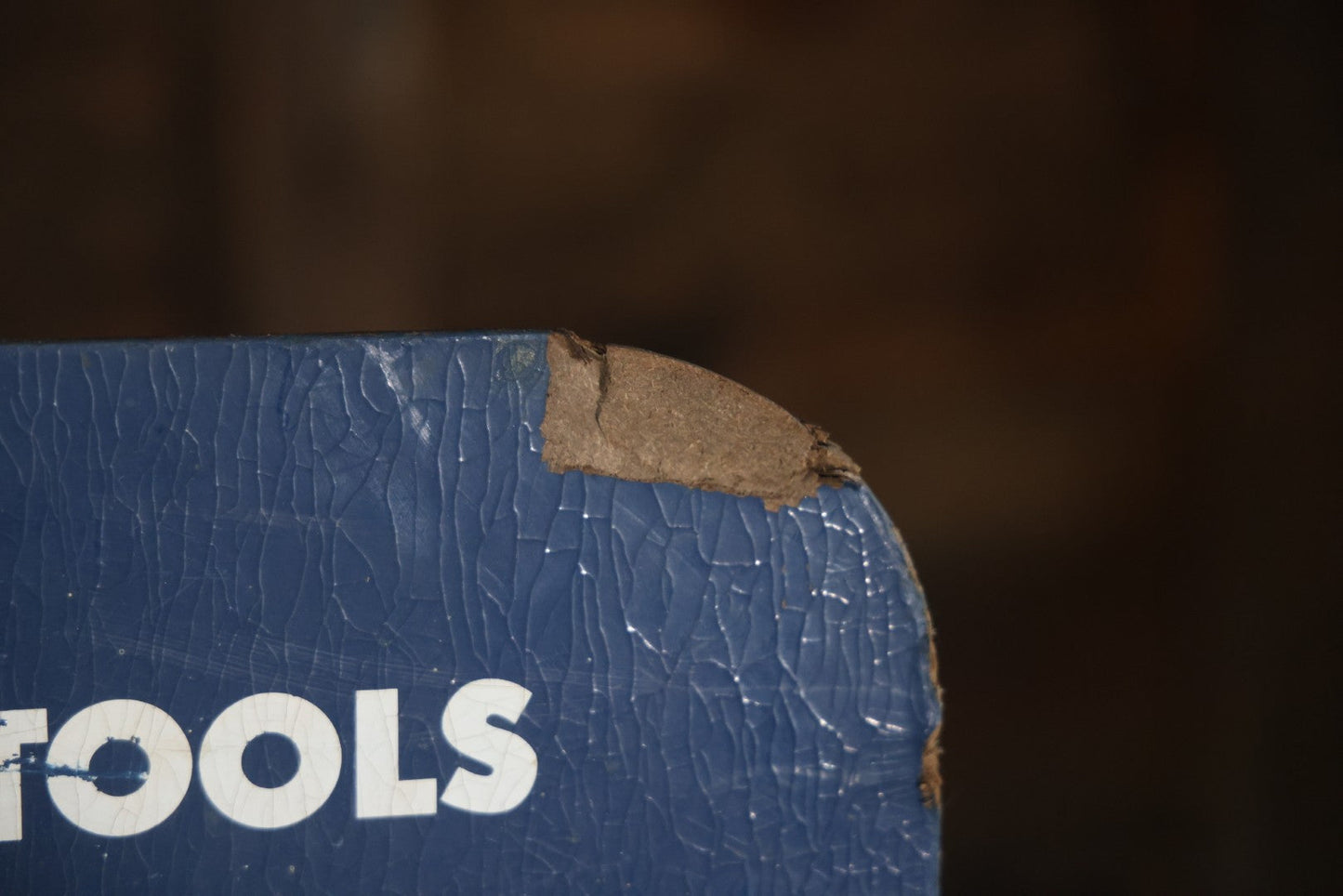 Vintage Red Devil Painters' Tools Store Display Rack Shelf Advertising