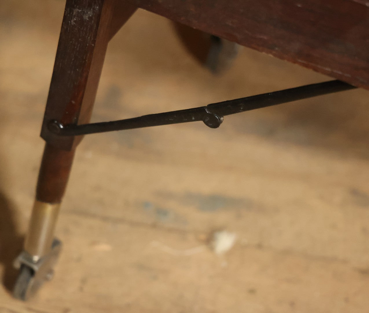Antique Folding Traveling Embalming Table, Cooling Table, Gleason Board, Manufactured By Undertakers' Supply Co., Chicago, Dark Stain Finish
