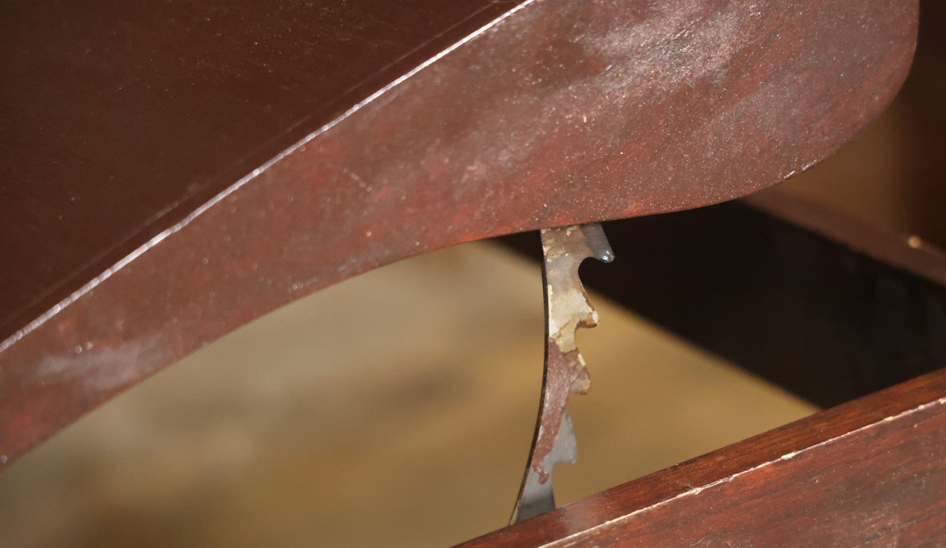 Antique Folding Traveling Embalming Table, Cooling Table, Gleason Board, Manufactured By Undertakers' Supply Co., Chicago, Dark Stain Finish
