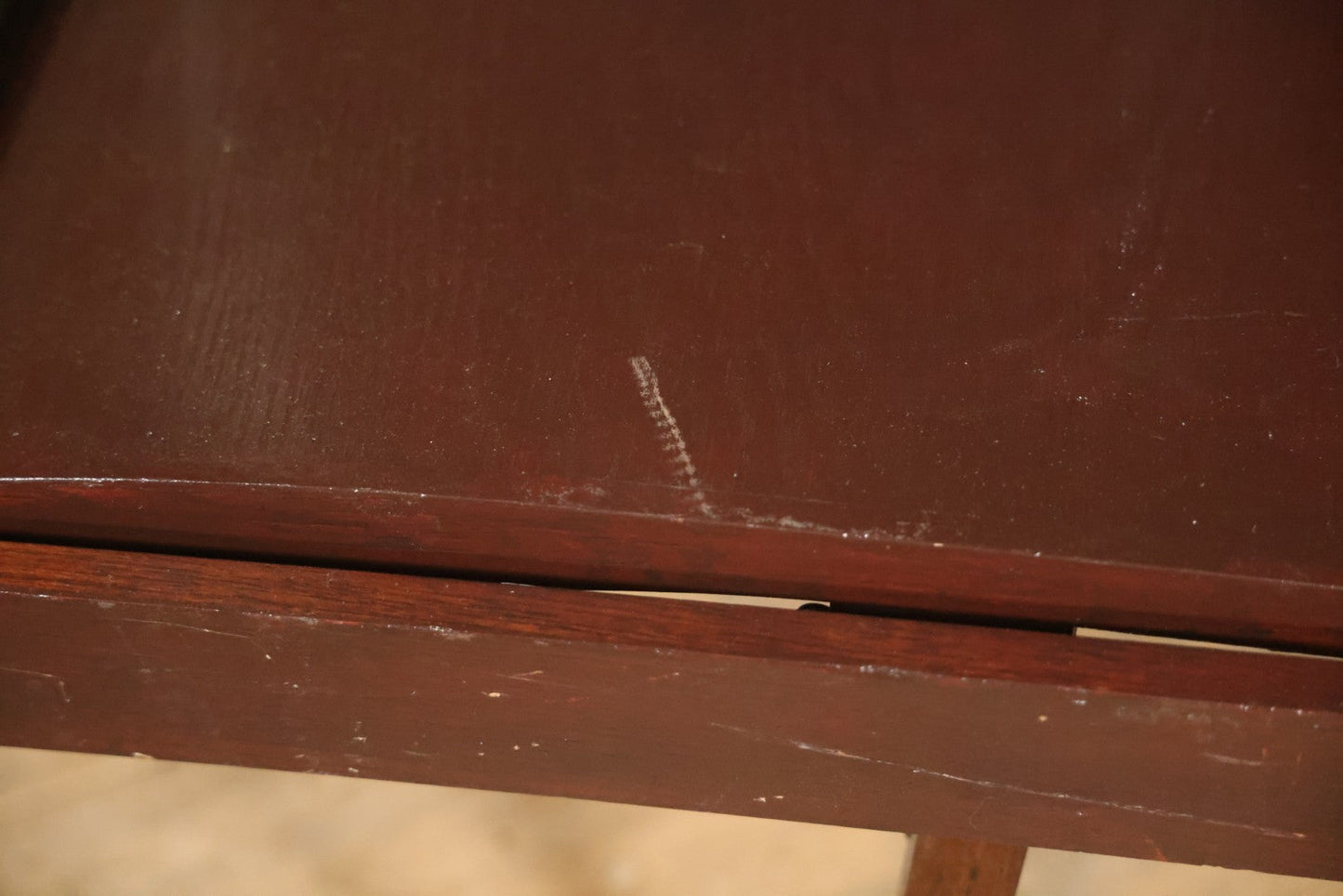 Antique Folding Traveling Embalming Table, Cooling Table, Gleason Board, Manufactured By Undertakers' Supply Co., Chicago, Dark Stain Finish