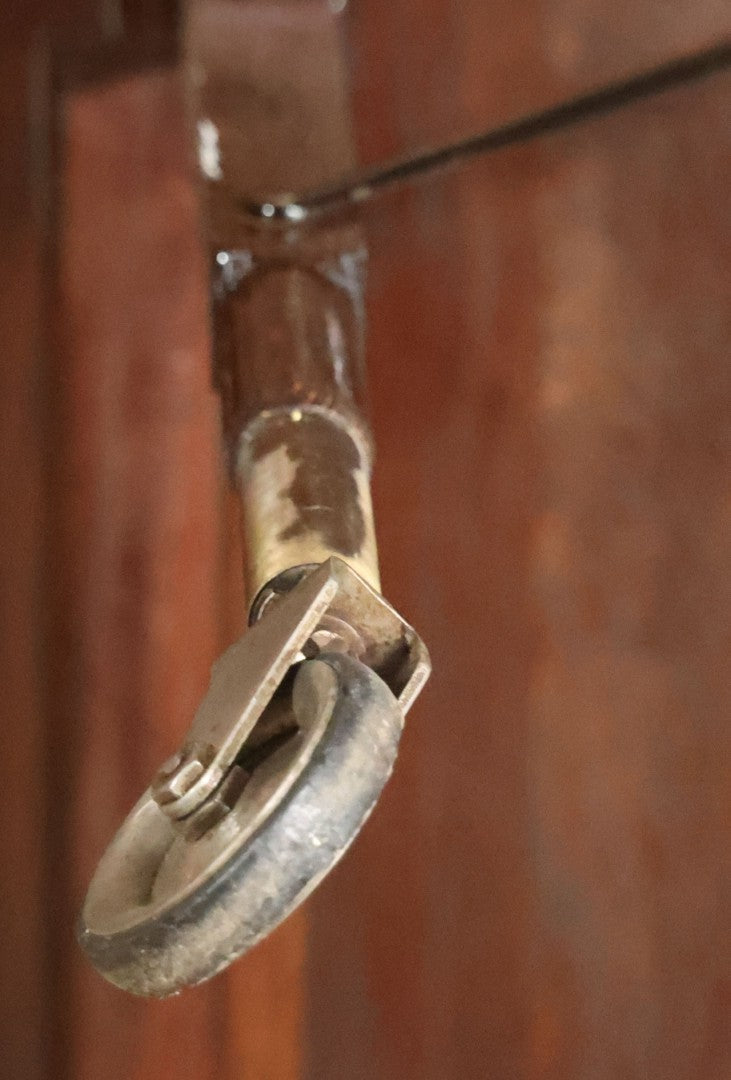 Antique Folding Traveling Embalming Table, Cooling Table, Gleason Board, Manufactured By Undertakers' Supply Co., Chicago, Dark Stain Finish