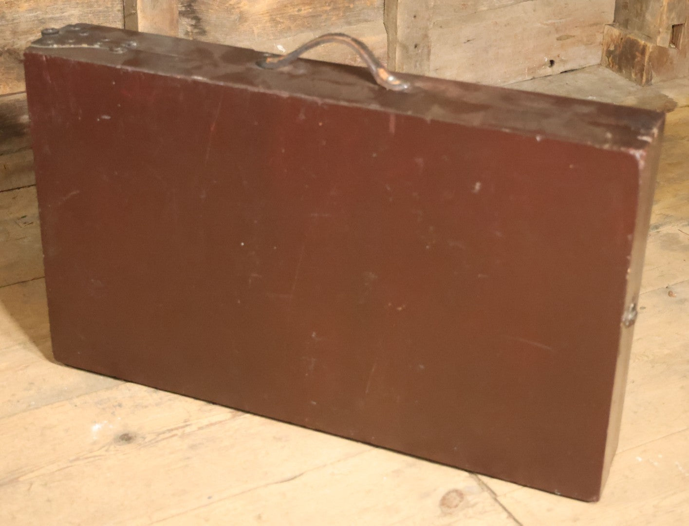 Antique Folding Traveling Embalming Table, Cooling Table, Gleason Board, Manufactured By Undertakers' Supply Co., Chicago, Dark Stain Finish