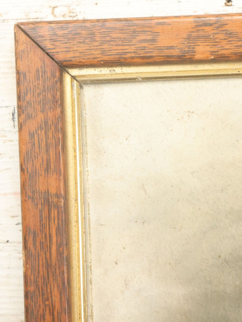 Lot 001 - Antique Painting On Board Of A Young Child In A Cloak With Seashell Brooch, Victorian Sentimental Painting, 15-3/4" x 18-3/4"