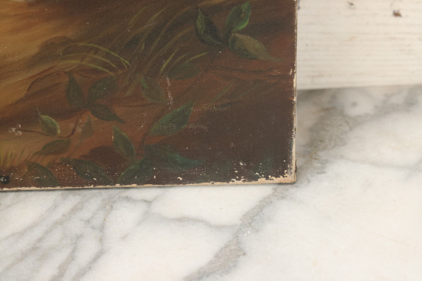 Lot 003 - Antique Oil On Canvas Academic Painting After The Storm (La Tempête) By Pierre Auguste Cot, 18-1/2" x 28"