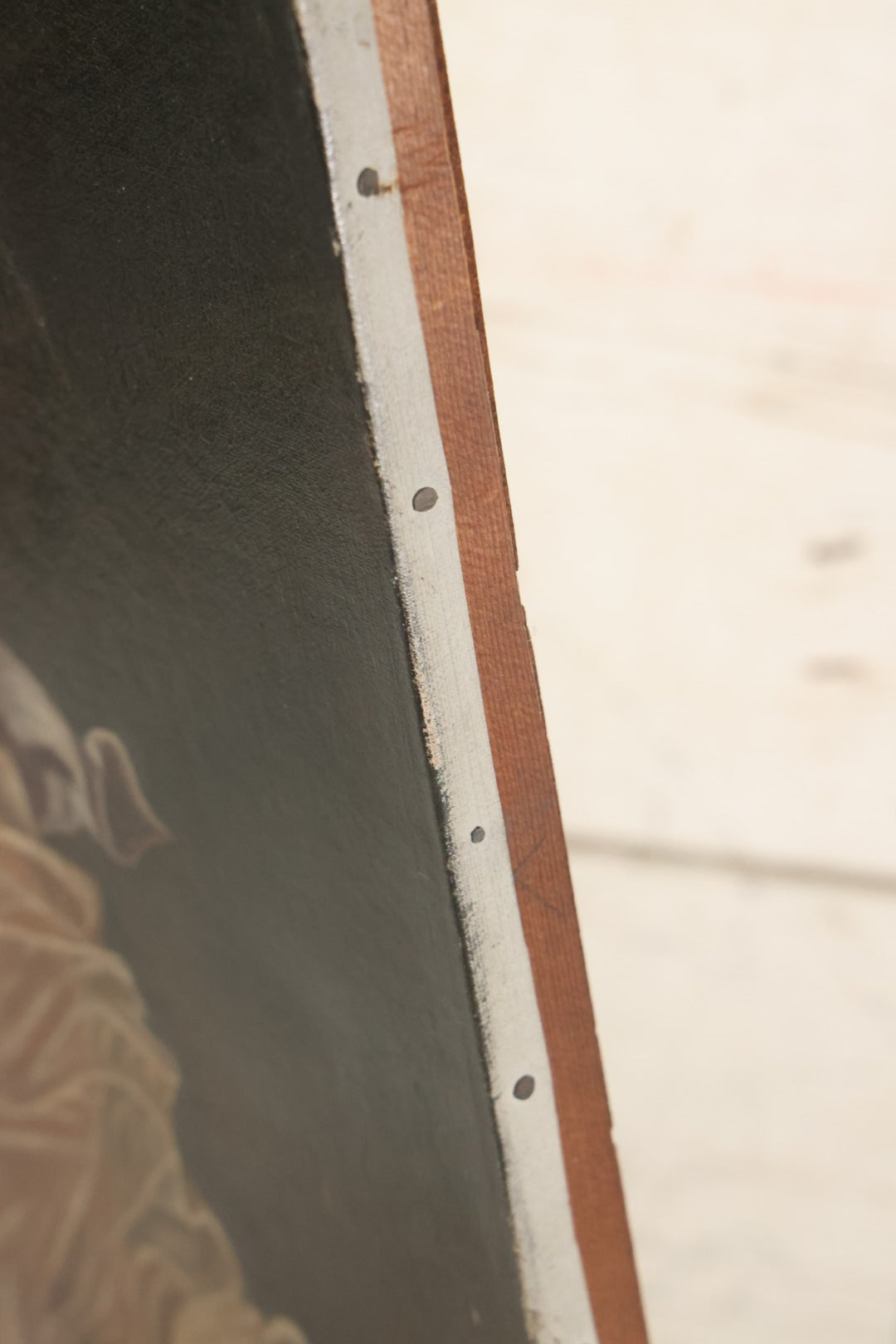 Lot 003 - Antique Oil On Canvas Academic Painting After The Storm (La Tempête) By Pierre Auguste Cot, 18-1/2" x 28"