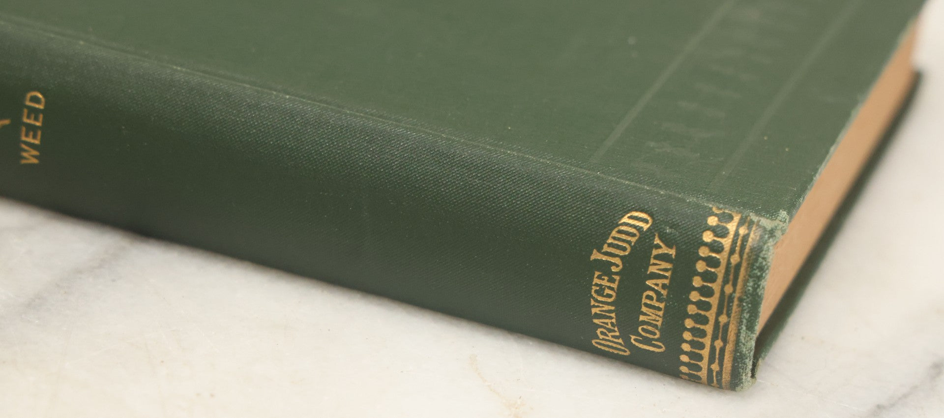 Lot 021 - "Insects And Insecticides: A Practical Manual Concerning Noxious Insects And The Methods Of Preventing Their Injuries" Antique Book By Clarence M. Weed, Illustrated, Second Revised Edition, Orange Judd Company, Publishers, New York, 1904