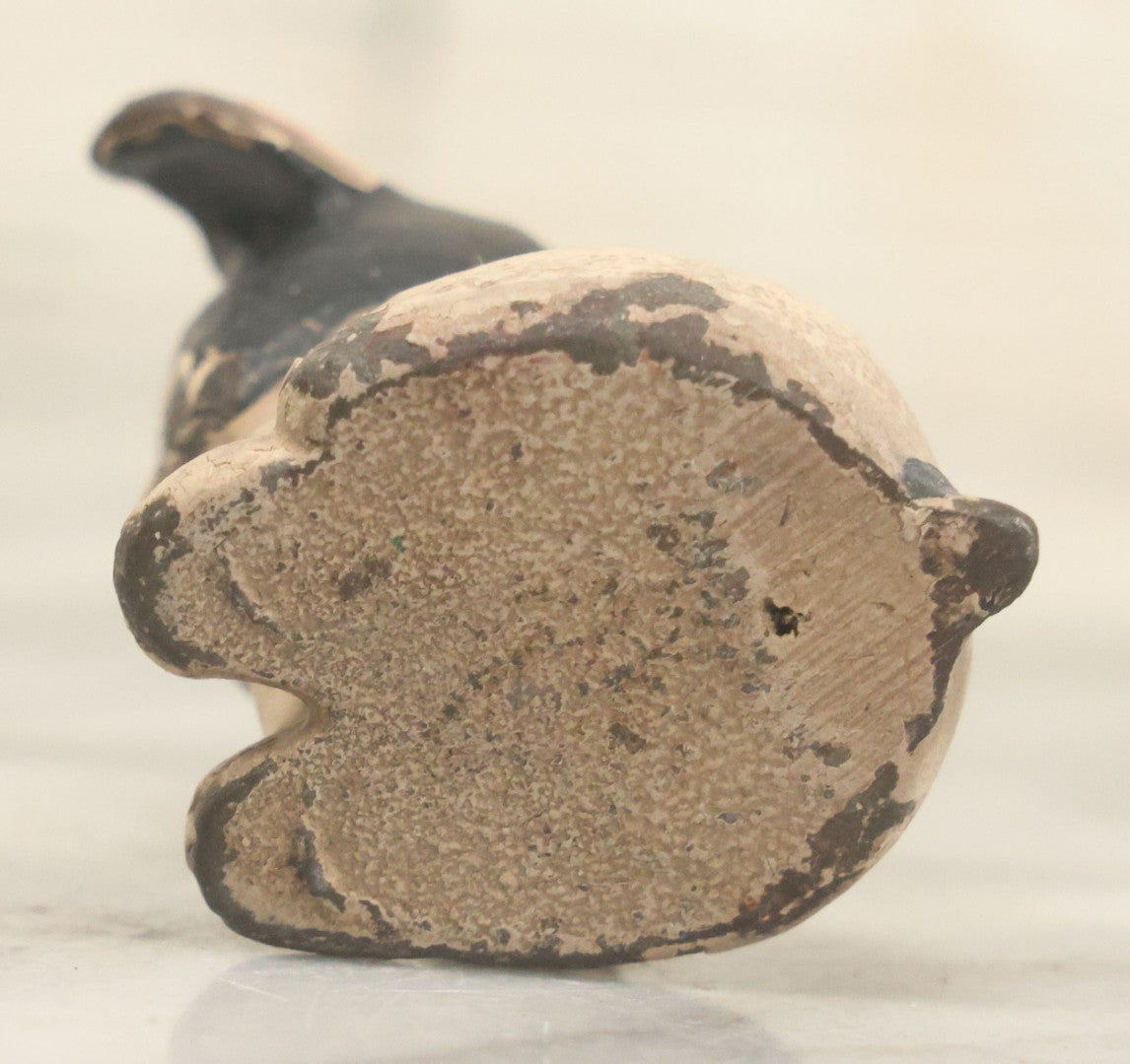 Lot 028 - Vintage Hubley Fido Spotty Dog Cast Iron Paperweight With Original Paint