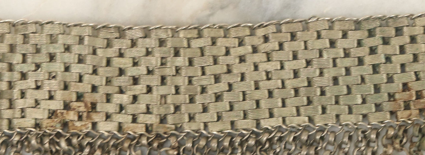 Lot 036 - Vintage Ornate Middle Eastern Headpiece "Parure De Tête" Jewelry With Jingling Metal Adornments