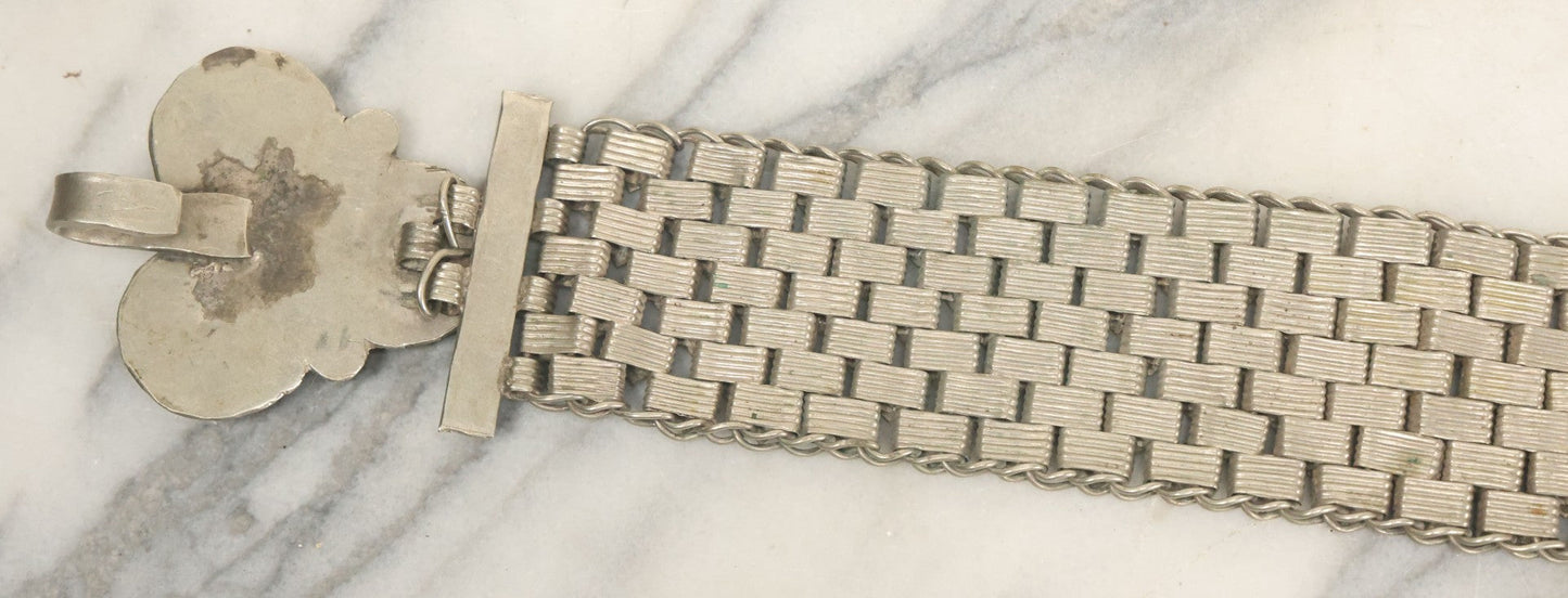 Lot 037 - Vintage Ornate Middle Eastern Metal Belt 