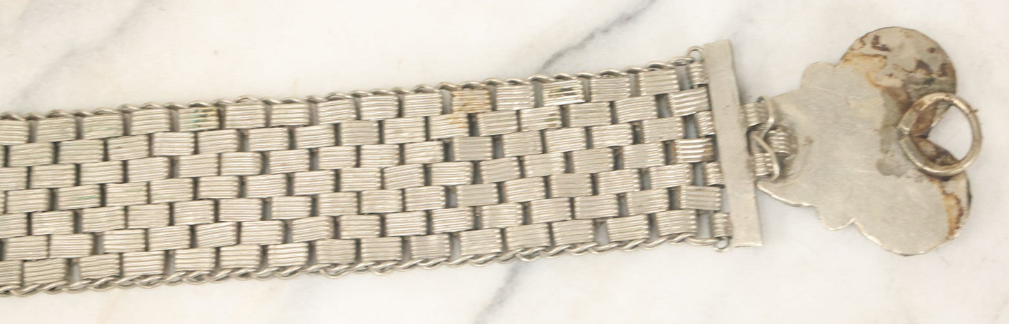 Lot 037 - Vintage Ornate Middle Eastern Metal Belt 