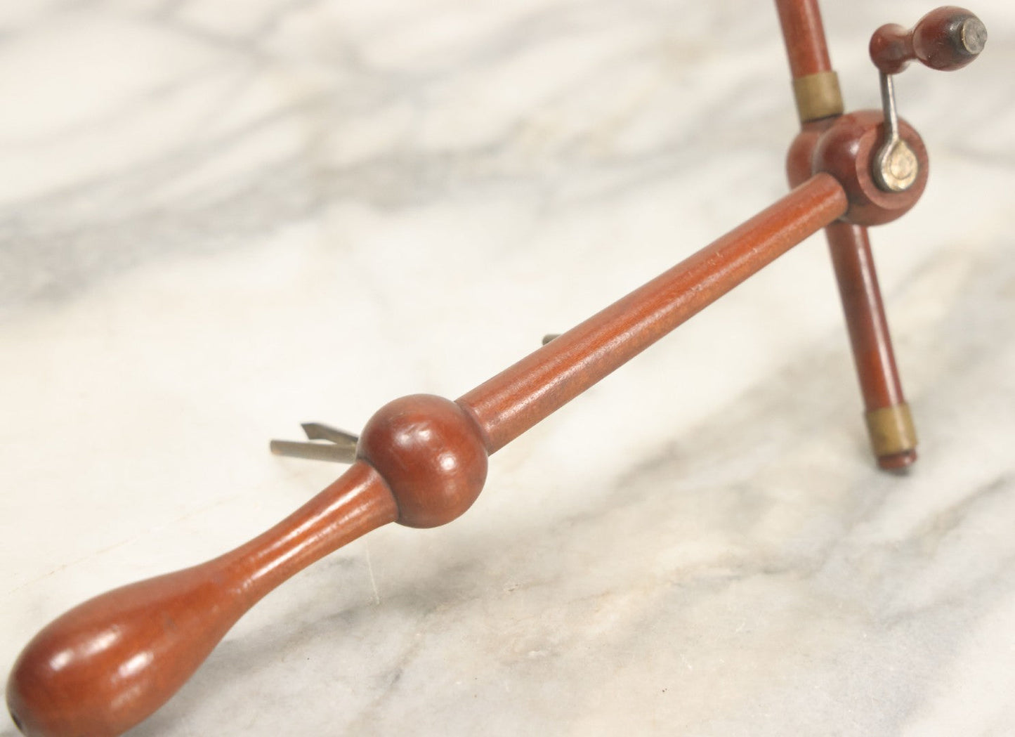 Lot 040 - Antique "Improved Winder For Tatting Shuttles" Manufactured By H.P. Jones, Davenport, Iowa, Patent No. 65576, June 1867 (Rare)