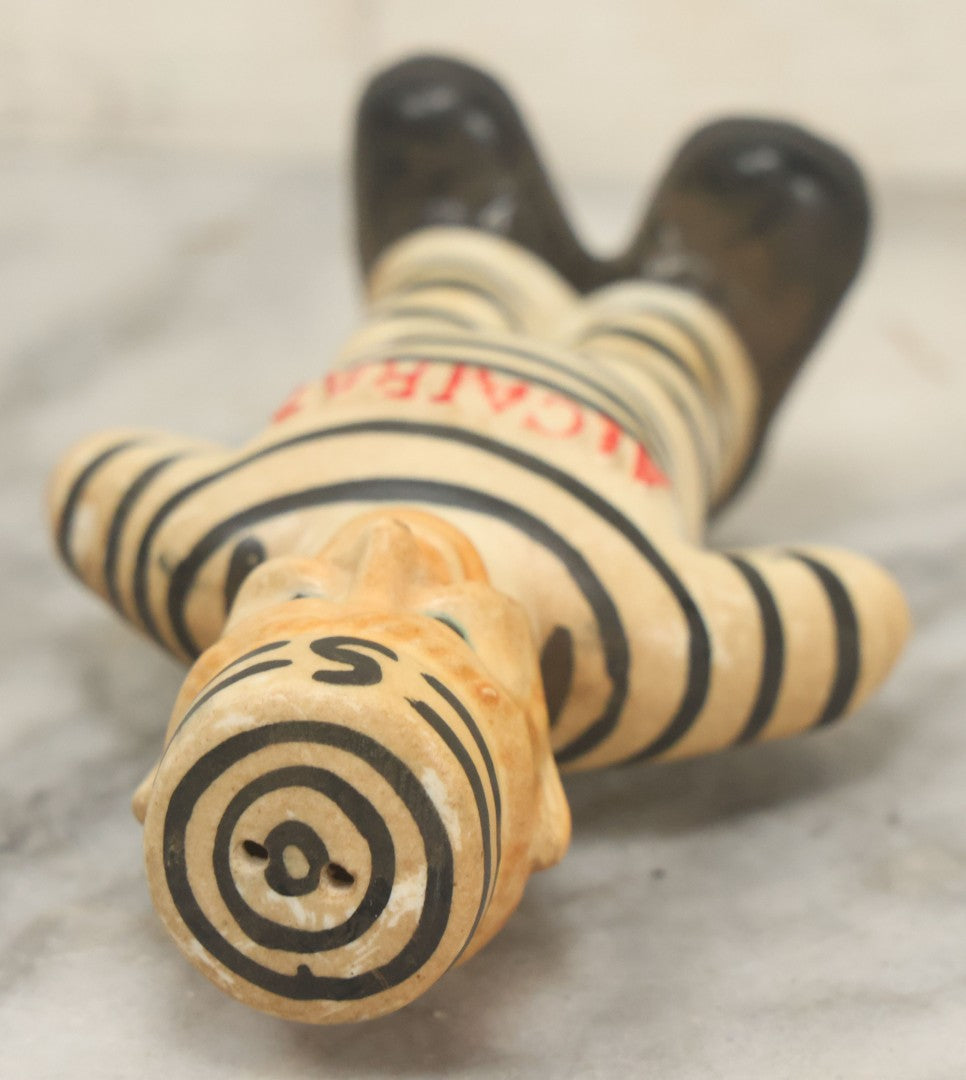 Lot 046 - Pair Of Vintage Alcatraz Prison Prisoners Salt And Pepper Shakers, Made In Japan