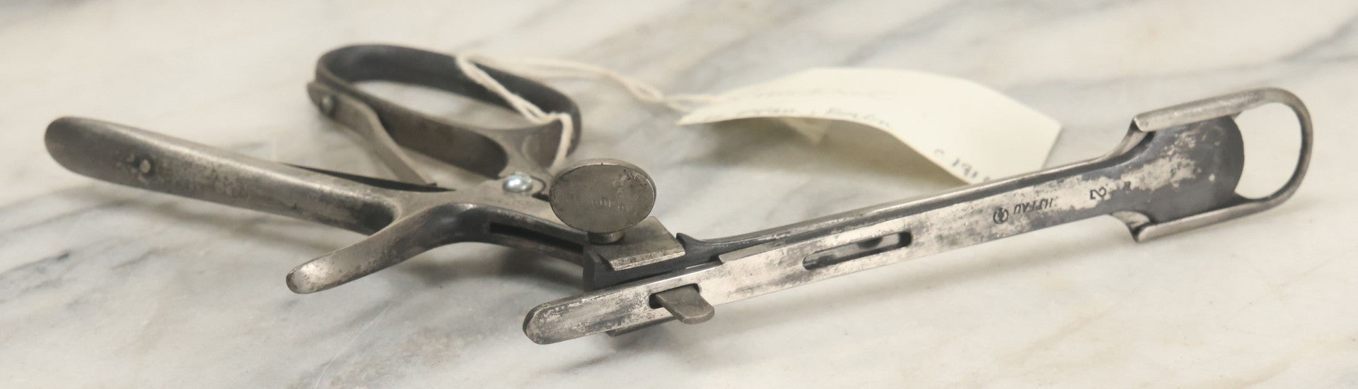 Lot 047 - Antique Tonsillotome, Tonsil Guillotine, Manufactured By H. Pfau, Berlin, Circa 1910