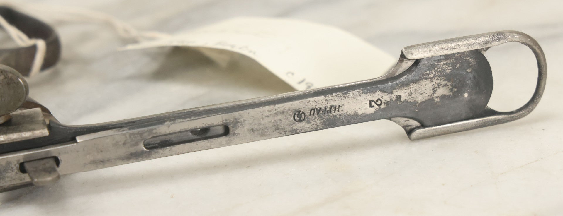 Lot 047 - Antique Tonsillotome, Tonsil Guillotine, Manufactured By H. Pfau, Berlin, Circa 1910