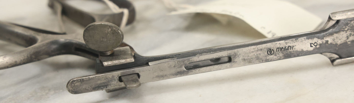 Lot 047 - Antique Tonsillotome, Tonsil Guillotine, Manufactured By H. Pfau, Berlin, Circa 1910