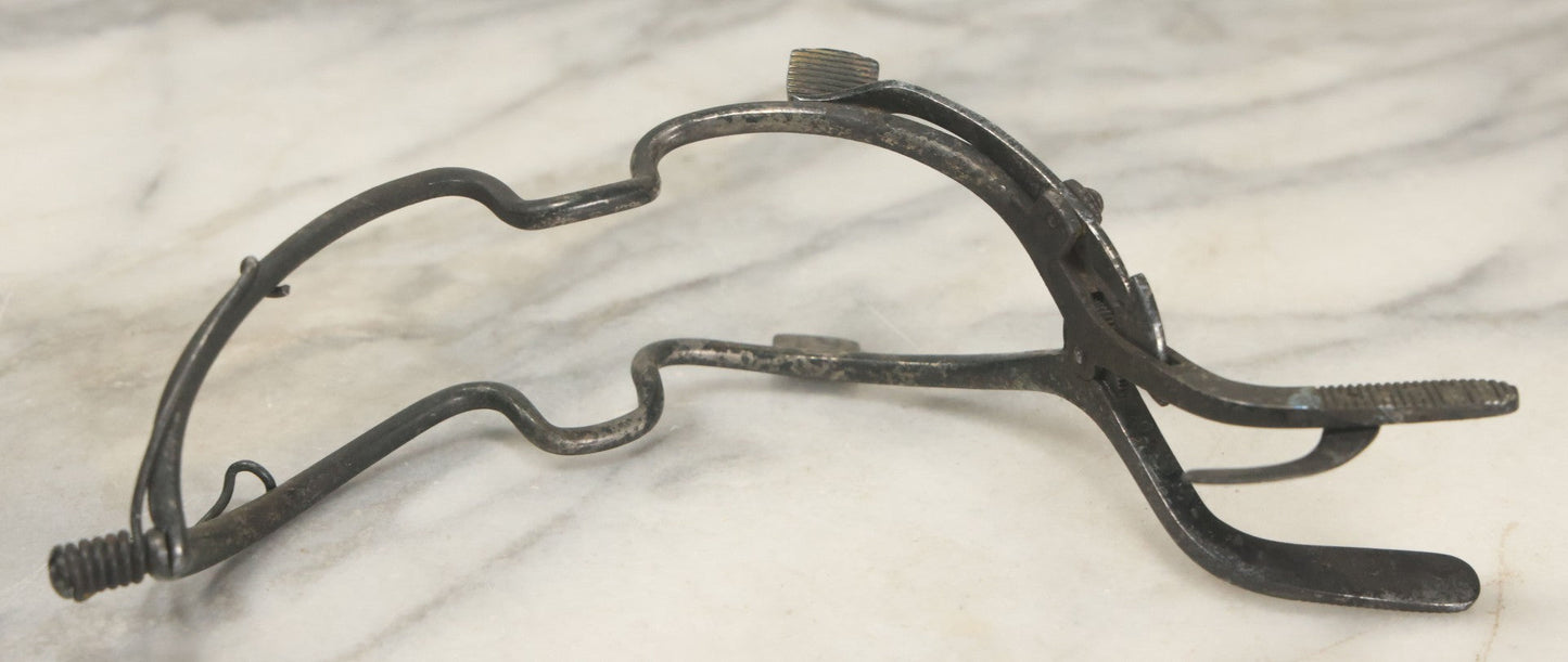 Lot 048 - Antique Dental Surgical Mouth Gag, Clamp To Hold Mouth Open, With Manufacturer's Mark, R. Whitelaw