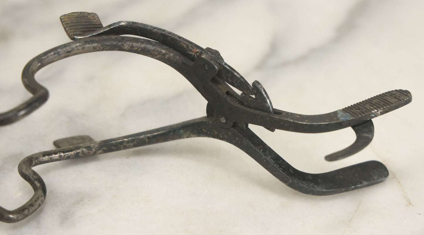 Lot 048 - Antique Dental Surgical Mouth Gag, Clamp To Hold Mouth Open, With Manufacturer's Mark, R. Whitelaw