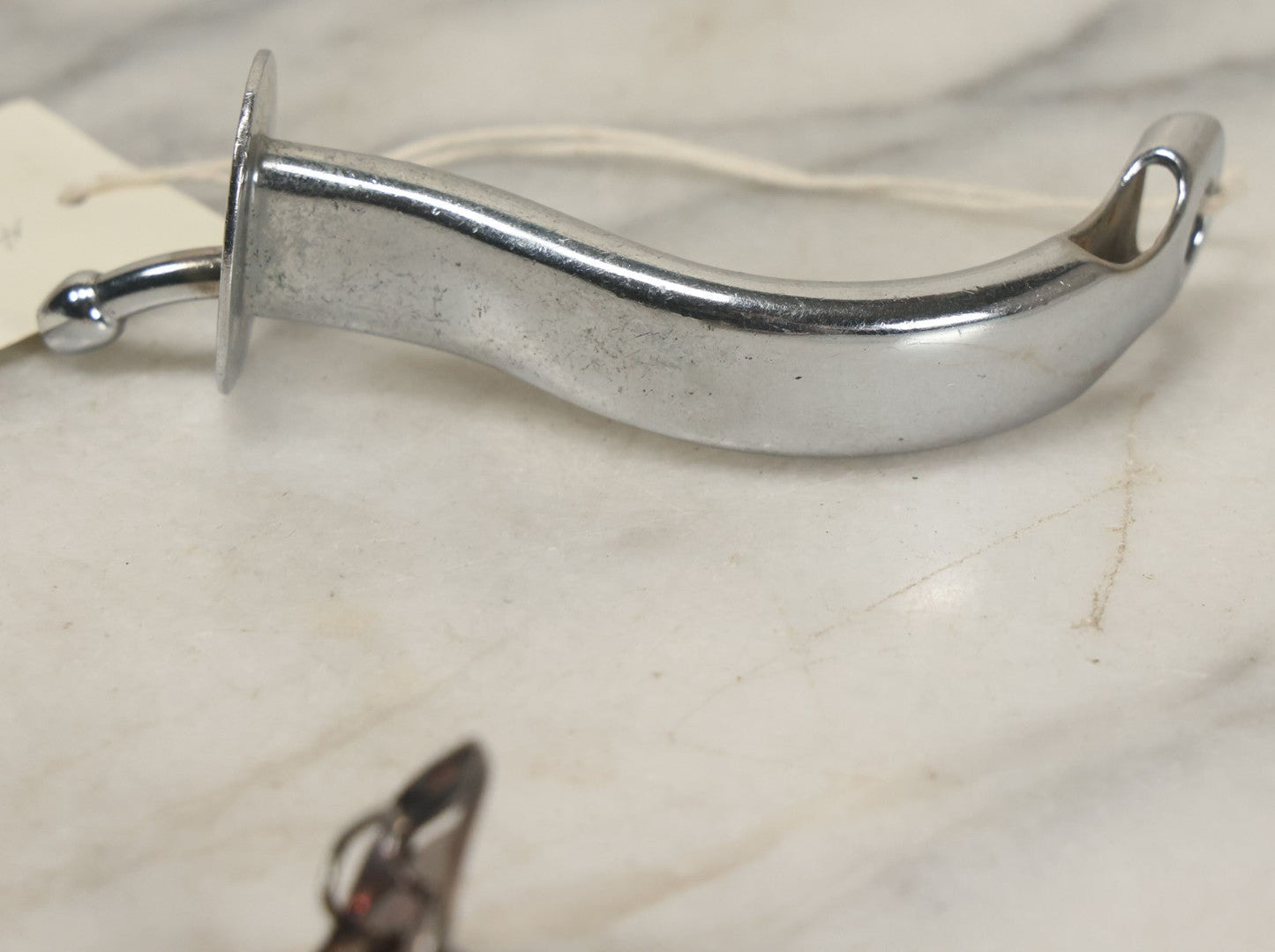 Lot 049 - Grouping Of Three Vintage Tracheotomy Medical Devices, With Paper Identification Tags