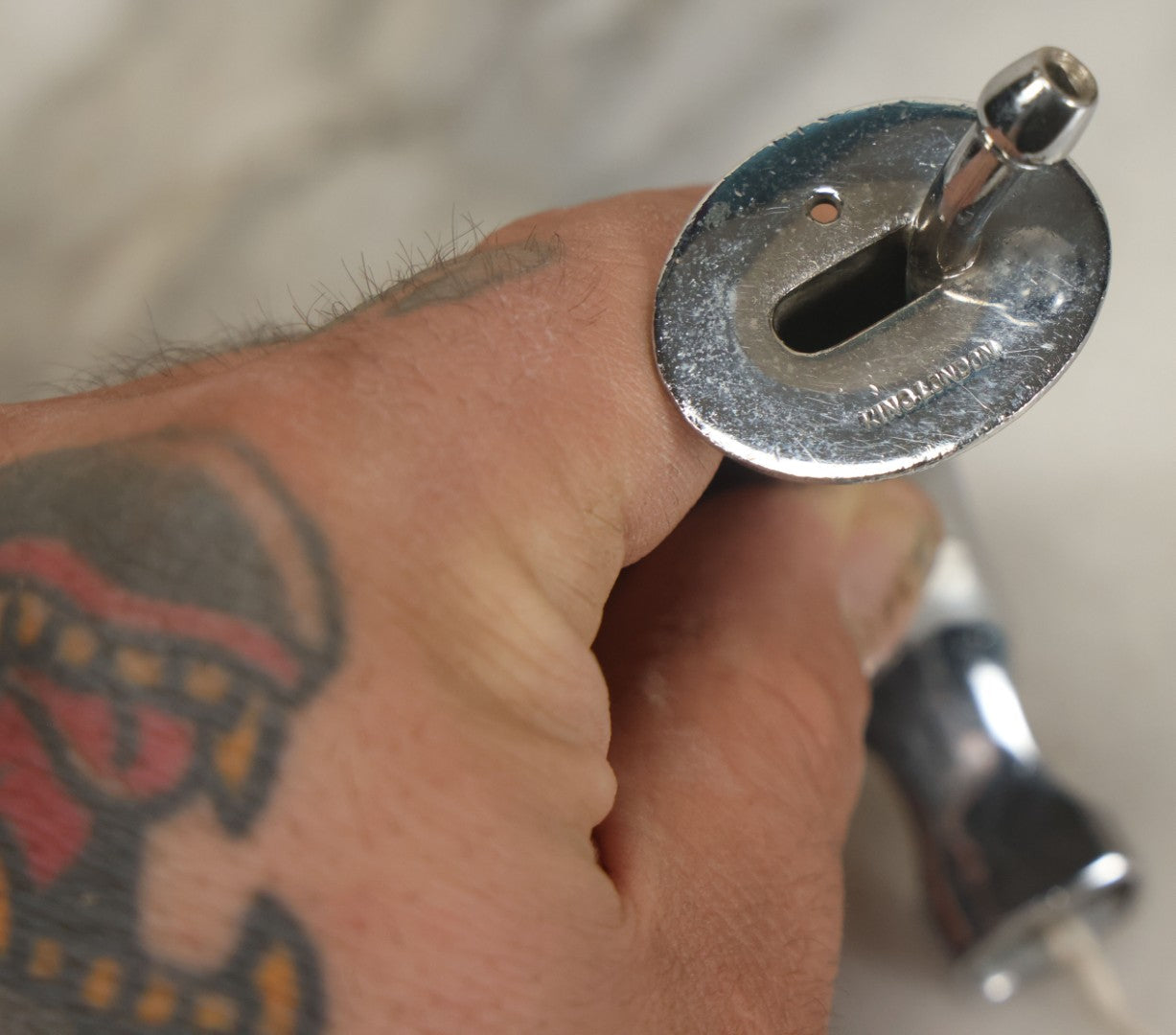 Lot 049 - Grouping Of Three Vintage Tracheotomy Medical Devices, With Paper Identification Tags