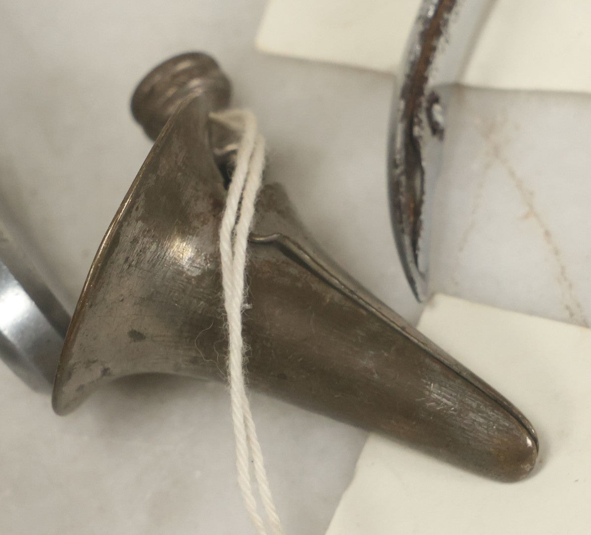 Lot 050 - Grouping Of Eight Vintage Nasal Speculums Medical Devices, With Paper Identification Tags