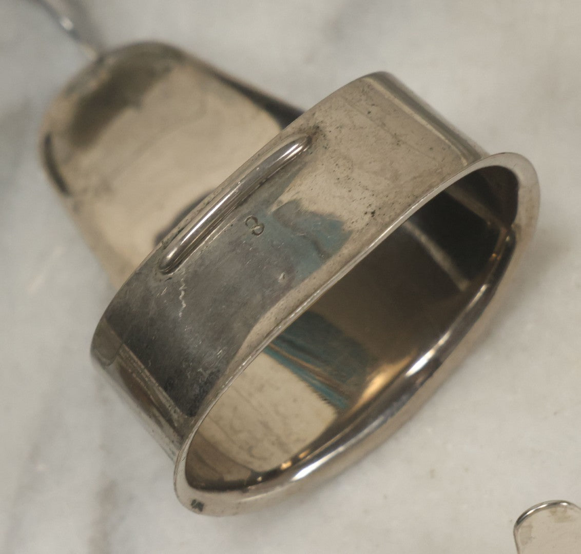 Lot 050 - Grouping Of Eight Vintage Nasal Speculums Medical Devices, With Paper Identification Tags