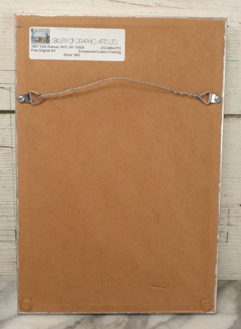 Lot 055 - Antique French Medical Engraving Plate Print, Circulation Of Blood In The Fetus, Engraved By Fournier After Martin St. Ange, In Modern Frame, 9" x 13"