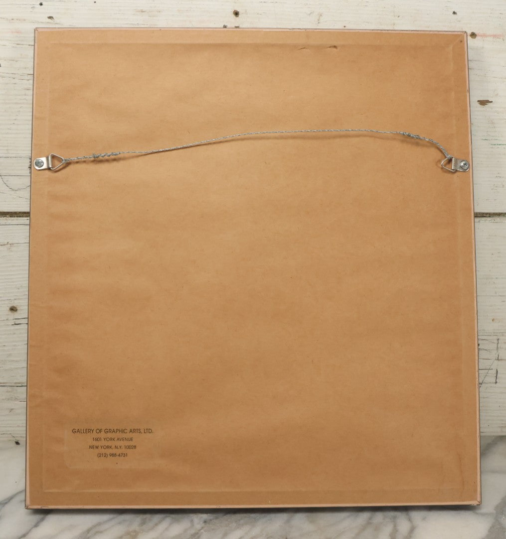 Lot 057 - Antique Late 18th Century Aquatint Anatomical Print, Plate 58, Dissected Head, By A. Fyfe, In Modern Frame, 14-1/4" x 15-1/4"