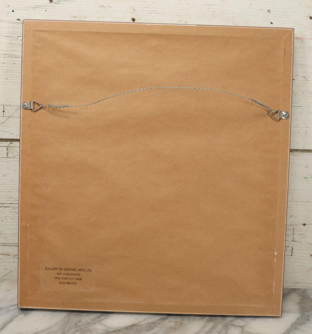 Lot 058 - Antique Late 18th Century Aquatint Anatomical Print, Plate 59, Dissected Head, By A. Fyfe, In Modern Frame, 14-1/4" x 15-1/4"