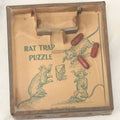 Lot 078 - Antique Rat Trap Puzzle Dexterity Game, Manufactured By Selchow & Righter Co., New York, New York
