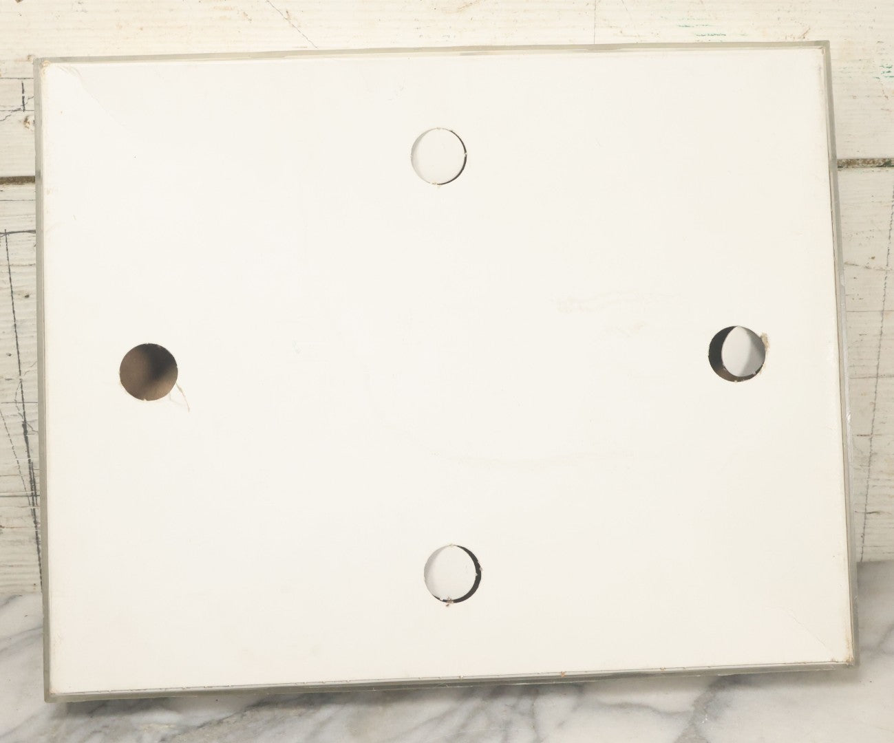 Lot 091 - Vintage Bizarre Nude Photograph With Man In Green Paint, Nude Woman, Magazine Clipping In Modern Frame, 14-1/4" x 11-1/4"