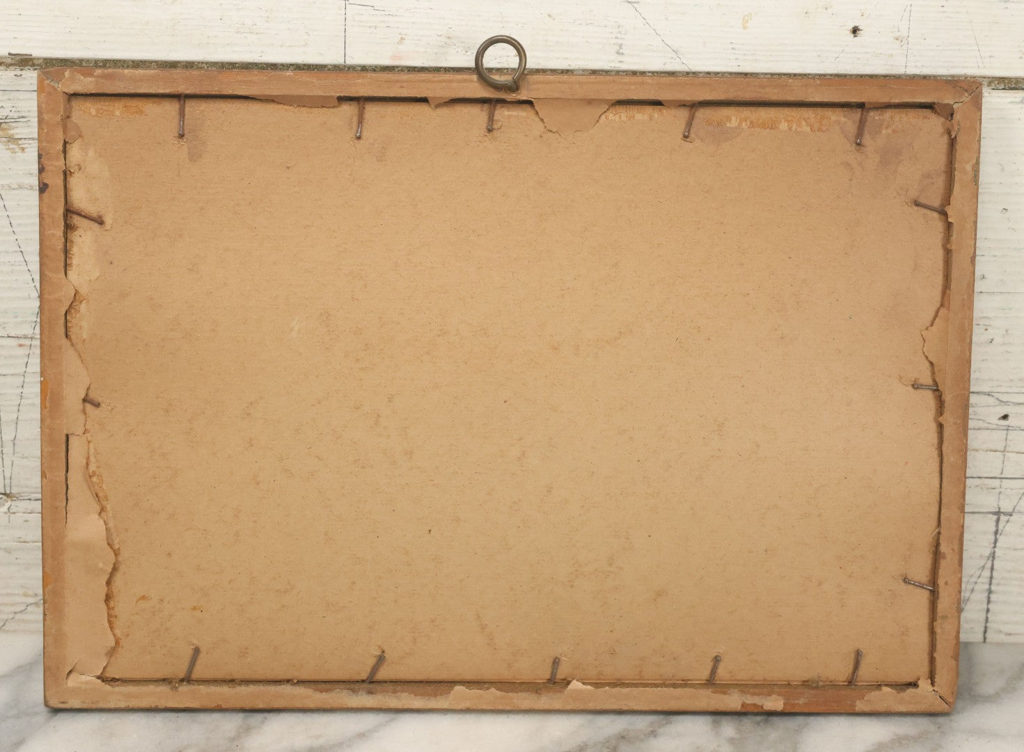 Lot 096 - Antique Photograph Titled "The Shattered Wave" Photo Of  Seashore By David Davidson, Artist Signed, In Frame, 12-5/8" x 8-3/4"